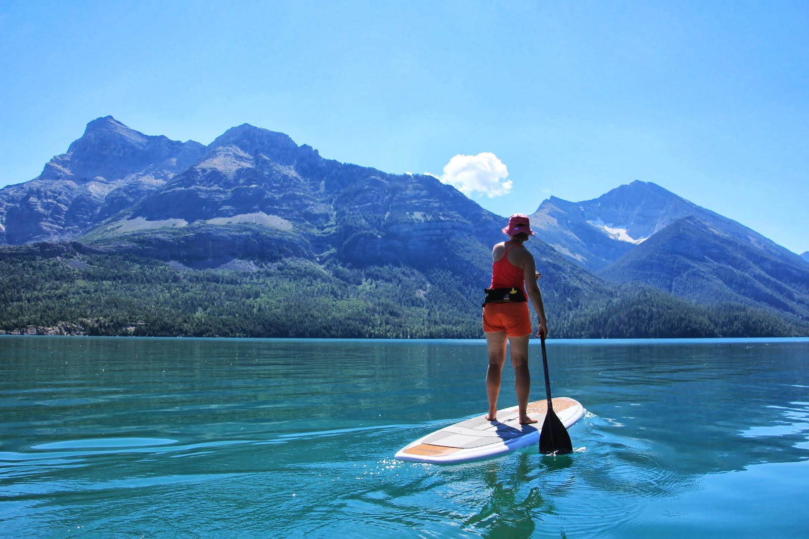 Lake Paddleboarding