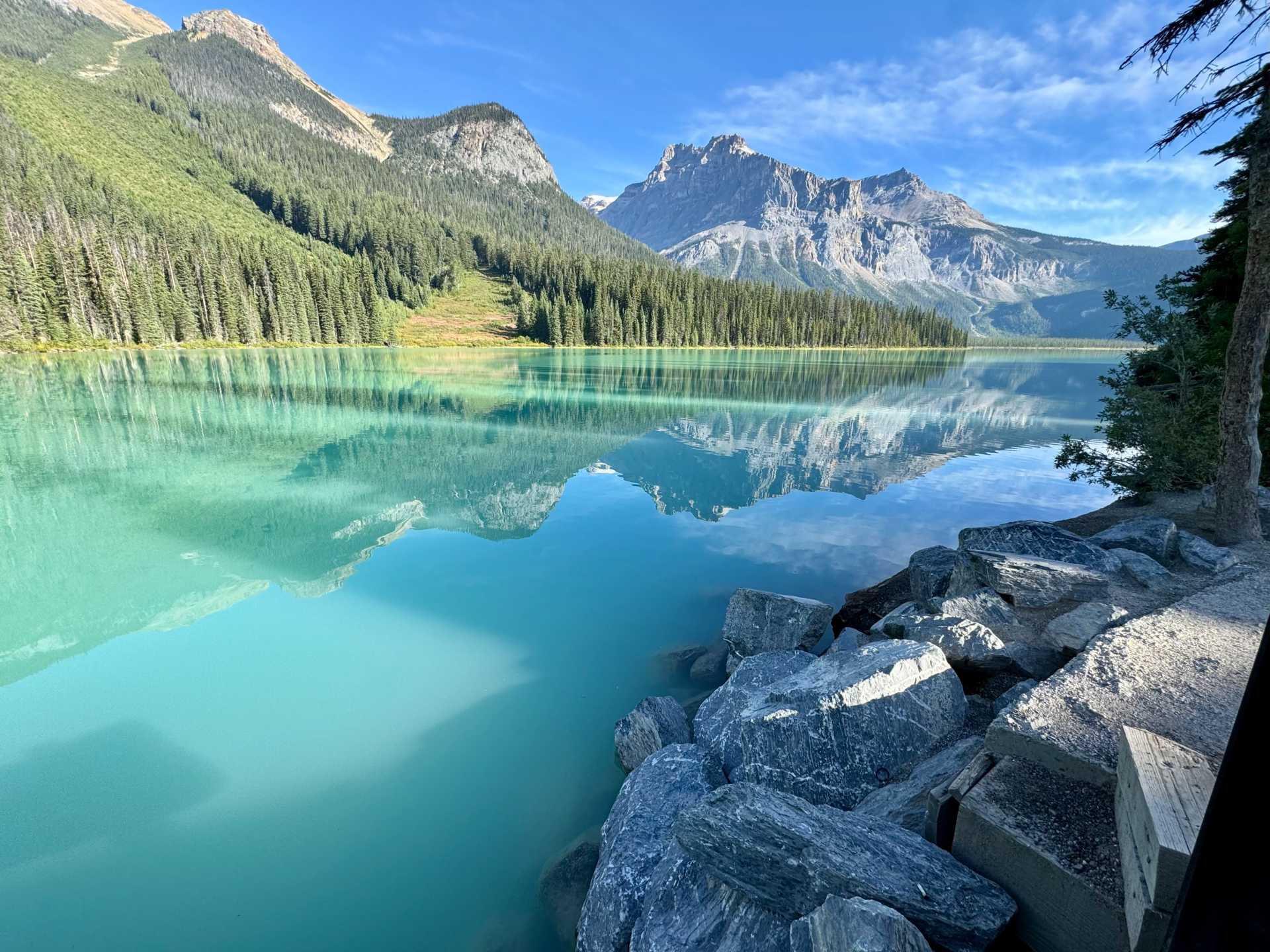 Tranquil Emerald Lake