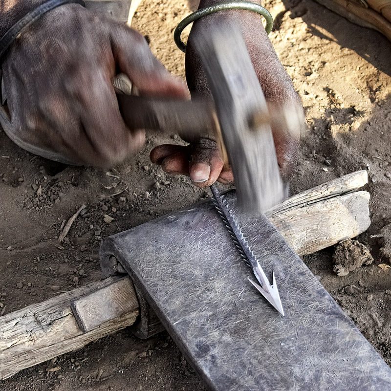 Traditional Blacksmithing and Metal Melting