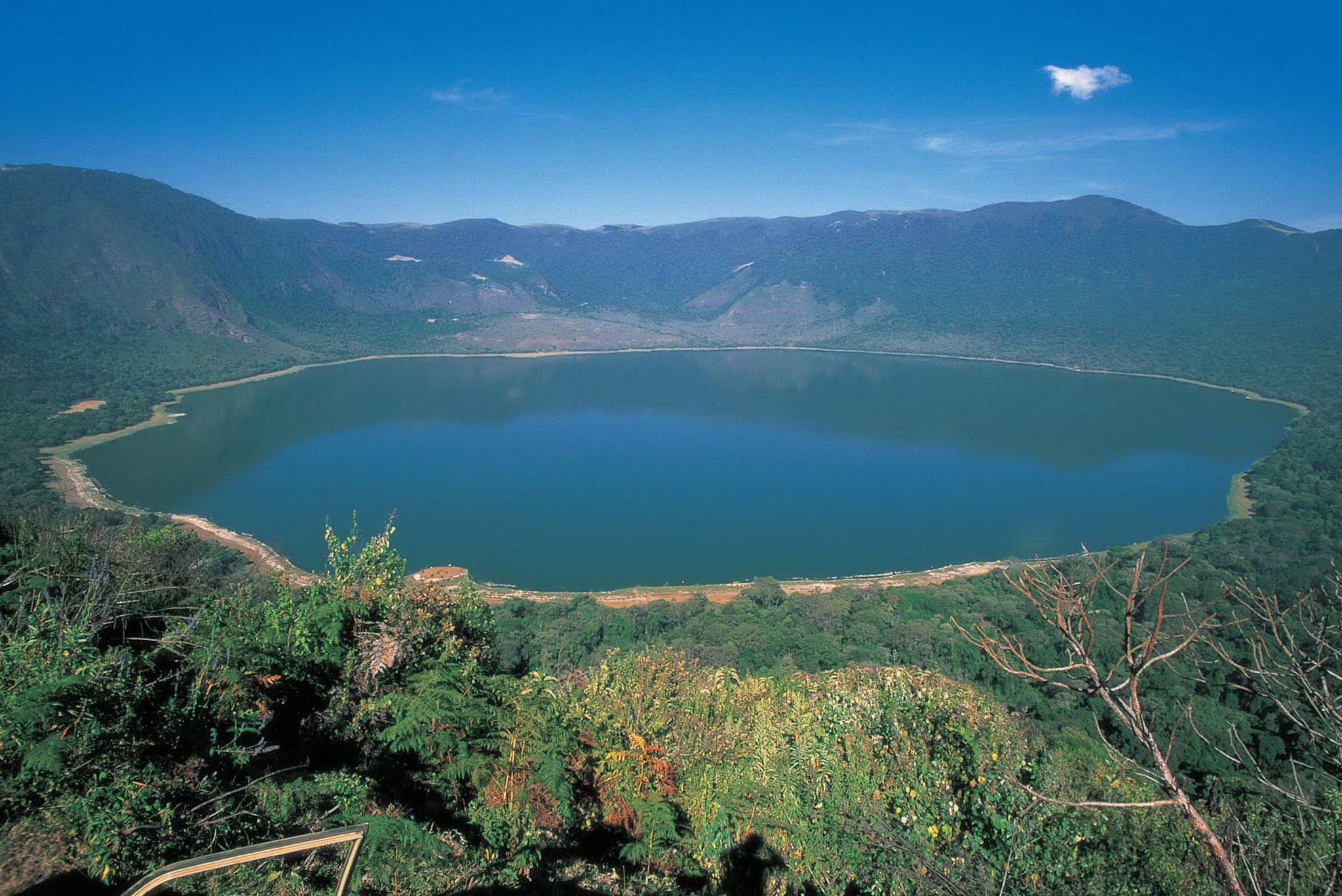 Empakaai Caldera Deep Soda Lake
