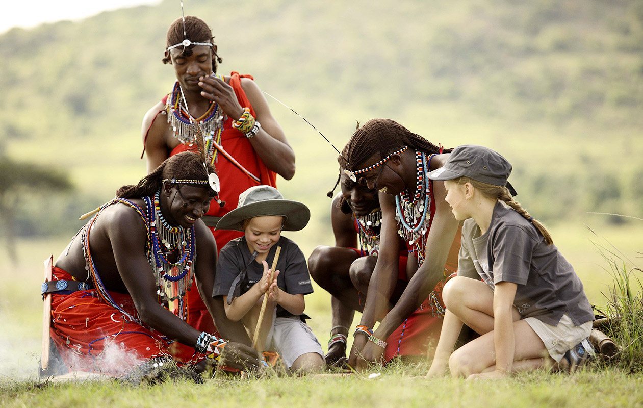 Maasai Traditional Village Interaction