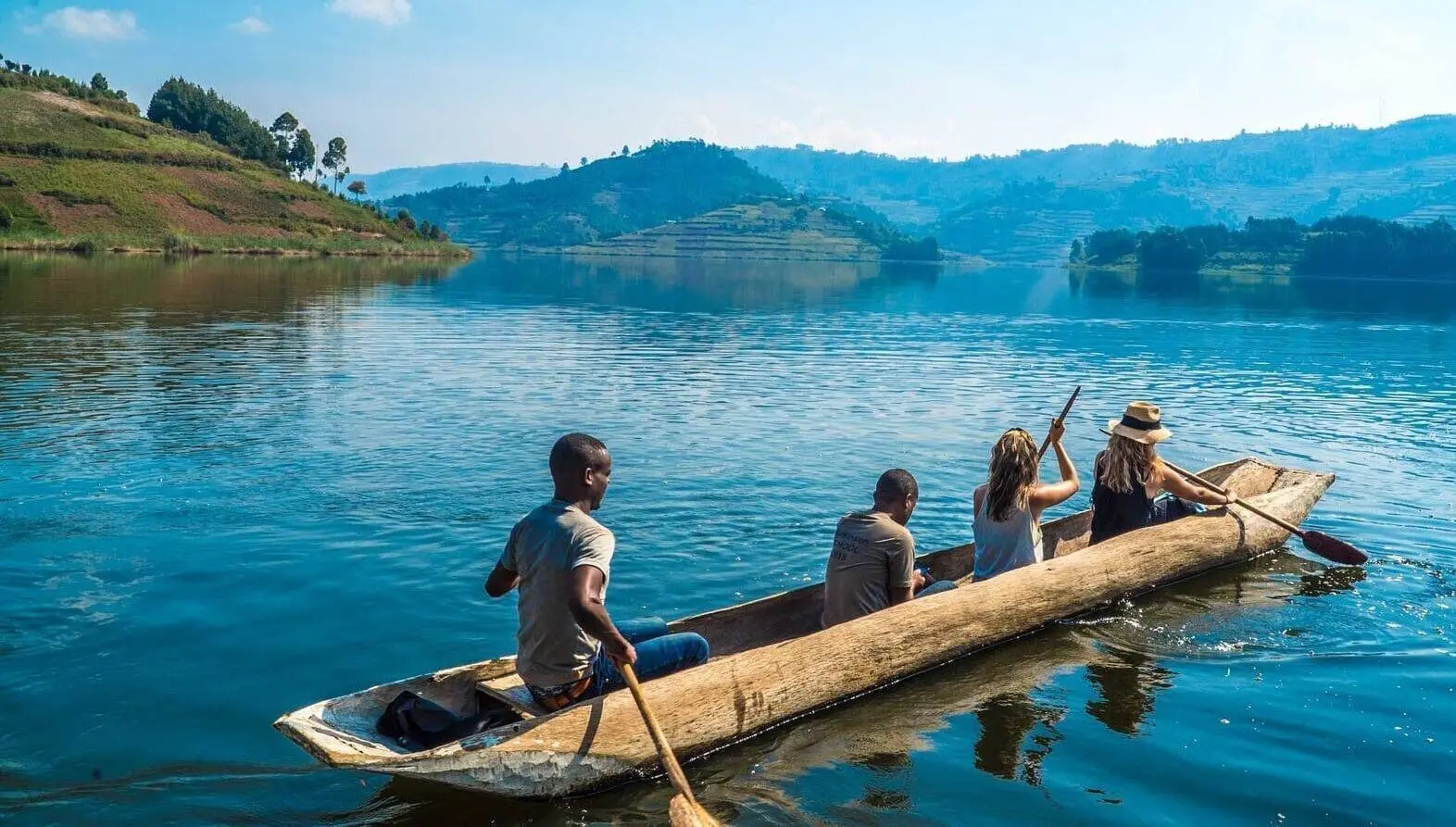 Lake Bunyonyi Relaxation and Canoeing